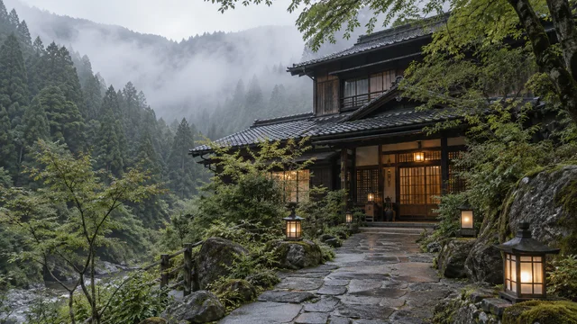 山の宿 ゆらぎのデモ用イメージ
